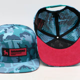 Snapback - Blue Camo